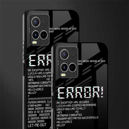 error glass case for vivo y21 image-2