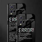error glass case for vivo y21t image-2