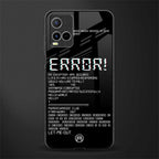 error glass case for vivo y21s image