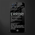 error glass case for realme 8i image