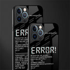 error glass case for iphone 12 pro max image-2