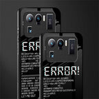 error glass case for mi 11 ultra 5g image-2