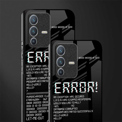 error glass case for vivo v23 pro 5g image-2