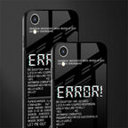 error glass case for iphone xr image-2