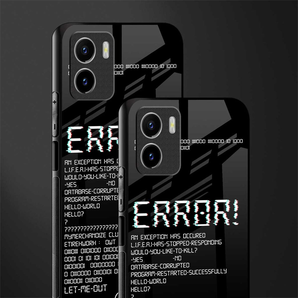 error glass case for vivo y15s image-2