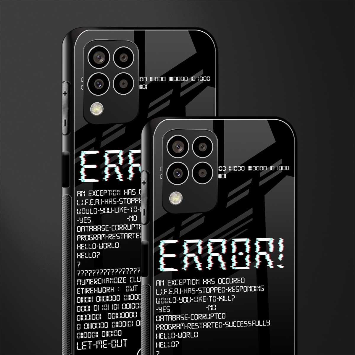 error back phone cover | glass case for samsung galaxy m33 5g