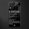 error back phone cover | glass case for samsung galaxy m33 5g