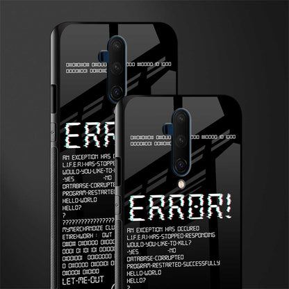 error glass case for oneplus 7t pro image-2