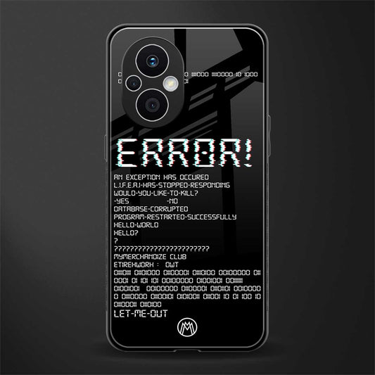 error back phone cover | glass case for oppo f21 pro 5g