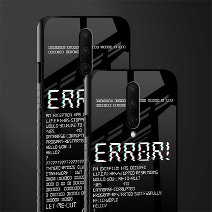 error glass case for oneplus 7 pro image-2