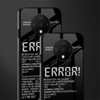 error glass case for oneplus 7t image-2