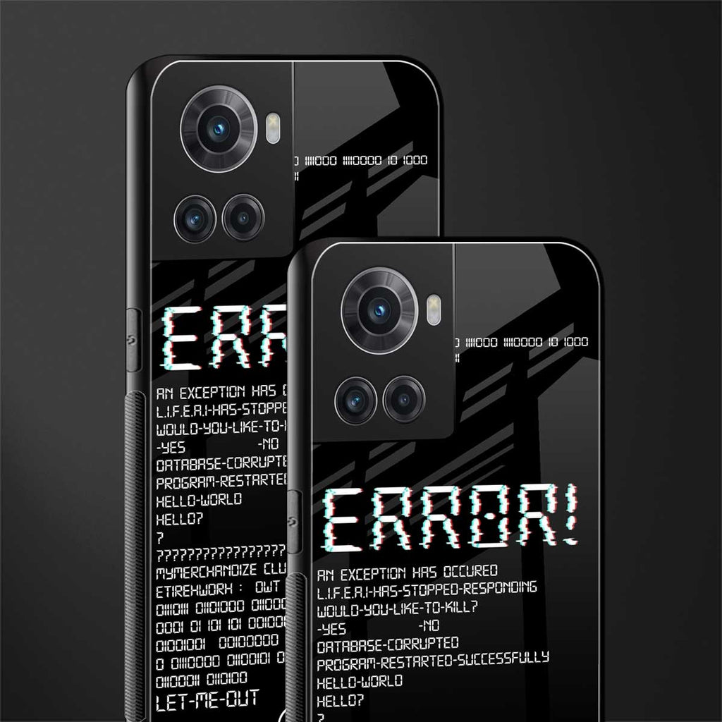 error back phone cover | glass case for oneplus 10r 5g