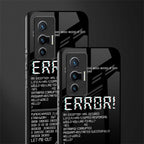 error glass case for vivo x70 image-2