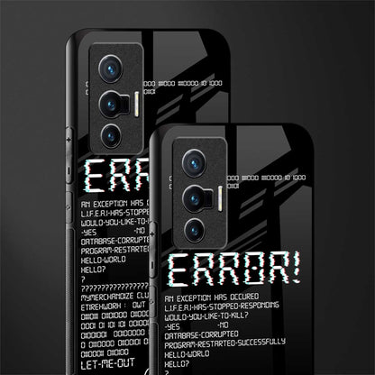 error glass case for vivo x70 image-2