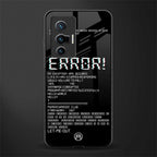 error glass case for vivo x70 image