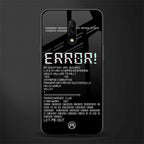 error glass case for oneplus 7 image