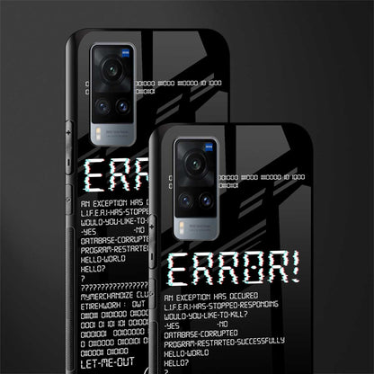 error glass case for vivo x60 image-2