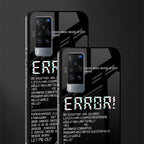 error glass case for vivo x60 image-2