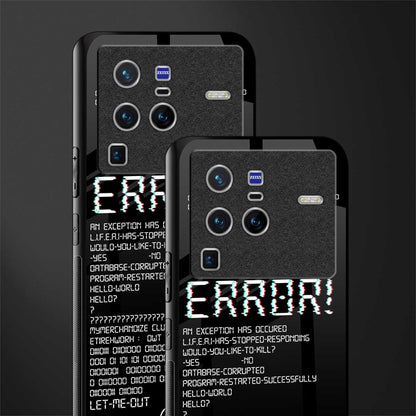 error glass case for vivo x80 pro 5g image-2