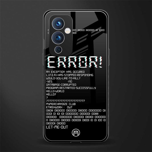 error back phone cover | glass case for oneplus 9