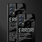 error back phone cover | glass case for oppo reno 5