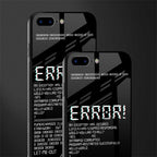 error glass case for iphone 7 plus image-2