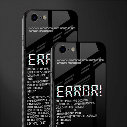 error glass case for iphone 7 image-2