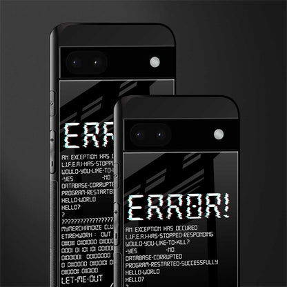 error back phone cover | glass case for google pixel 6a