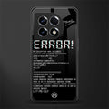 error back phone cover | glass case for oneplus 11