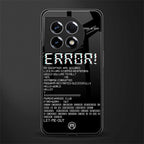 error back phone cover | glass case for oneplus 11
