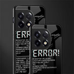error back phone cover | glass case for oneplus 11r