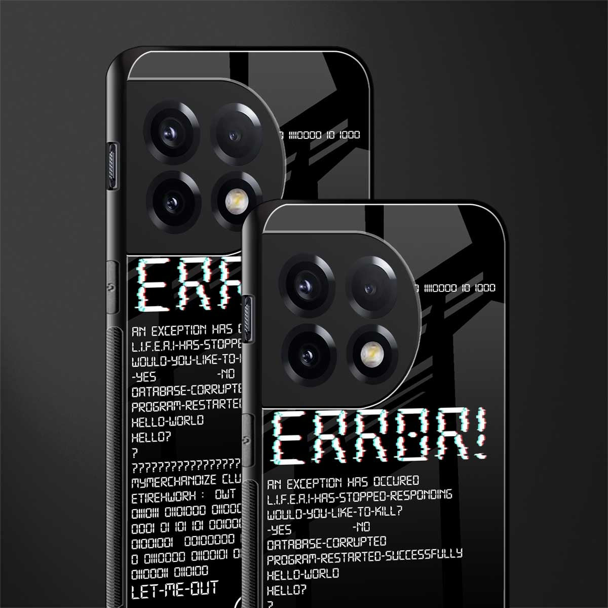 error back phone cover | glass case for oneplus 11r