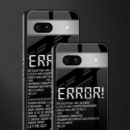 error back phone cover | glass case for Google Pixel 7A