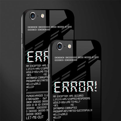 error glass case for iphone 6 plus image-2