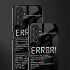error back phone cover | glass case for samsun galaxy a24 4g