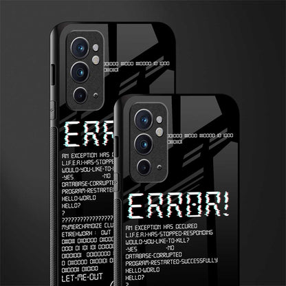 error glass case for oneplus 9rt image-2