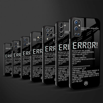 error glass case for realme 7 pro image-3