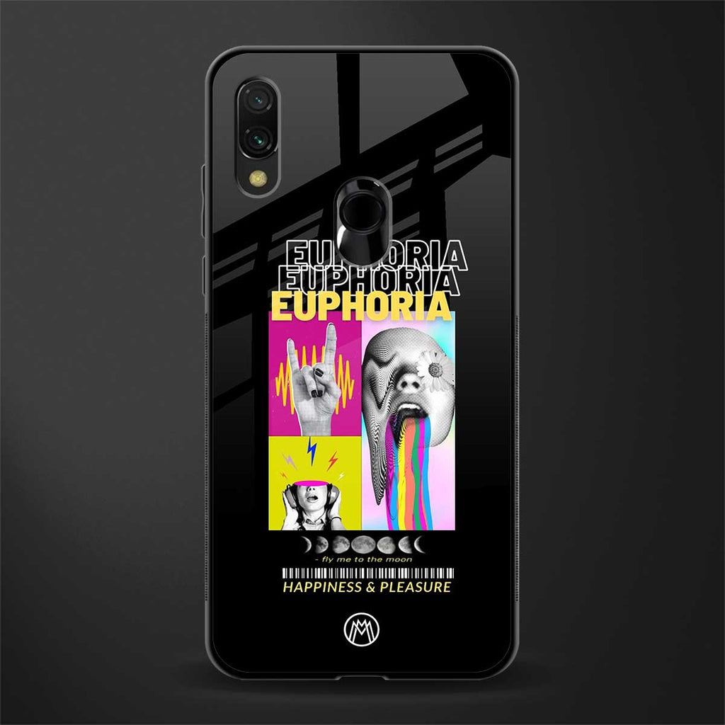 euphoria glass case for redmi note 7 pro image