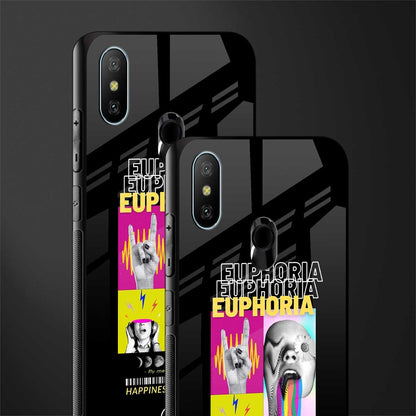 euphoria glass case for redmi 6 pro image-2