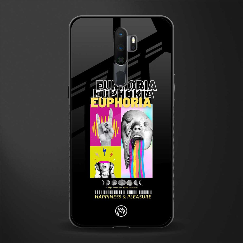 euphoria glass case for oppo a5 2020 image