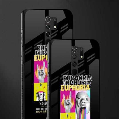 euphoria glass case for redmi 9 prime image-2