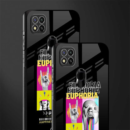 euphoria glass case for redmi 9 image-2