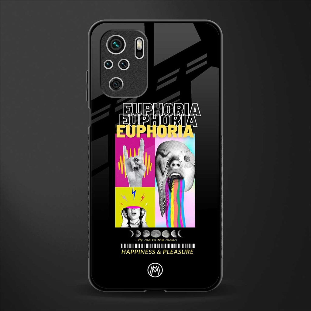 euphoria glass case for redmi note 10 image