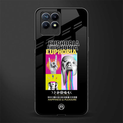 euphoria glass case for realme 8i image