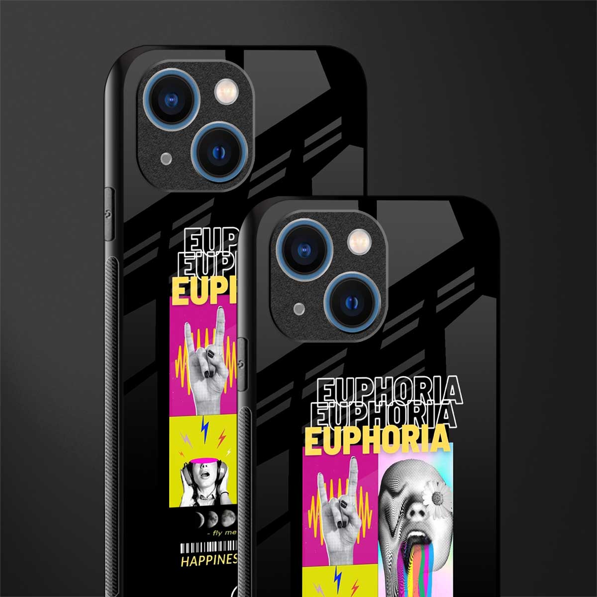 euphoria glass case for iphone 13 mini image-2