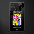 euphoria back phone cover | glass case for realme narzo 50a