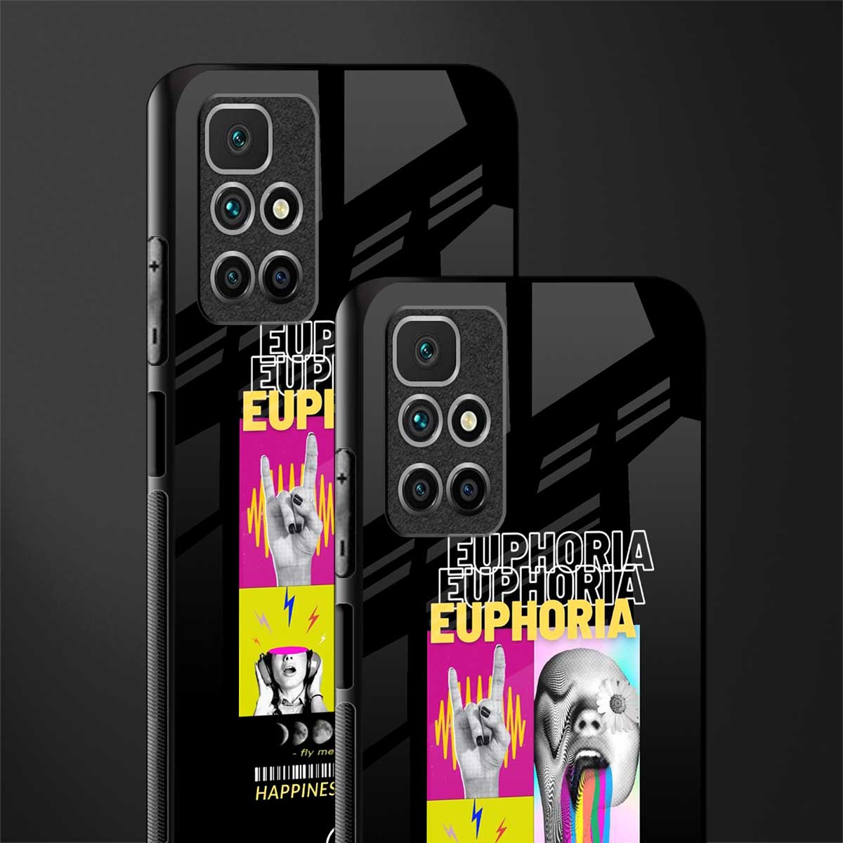 euphoria glass case for redmi 10 prime image-2