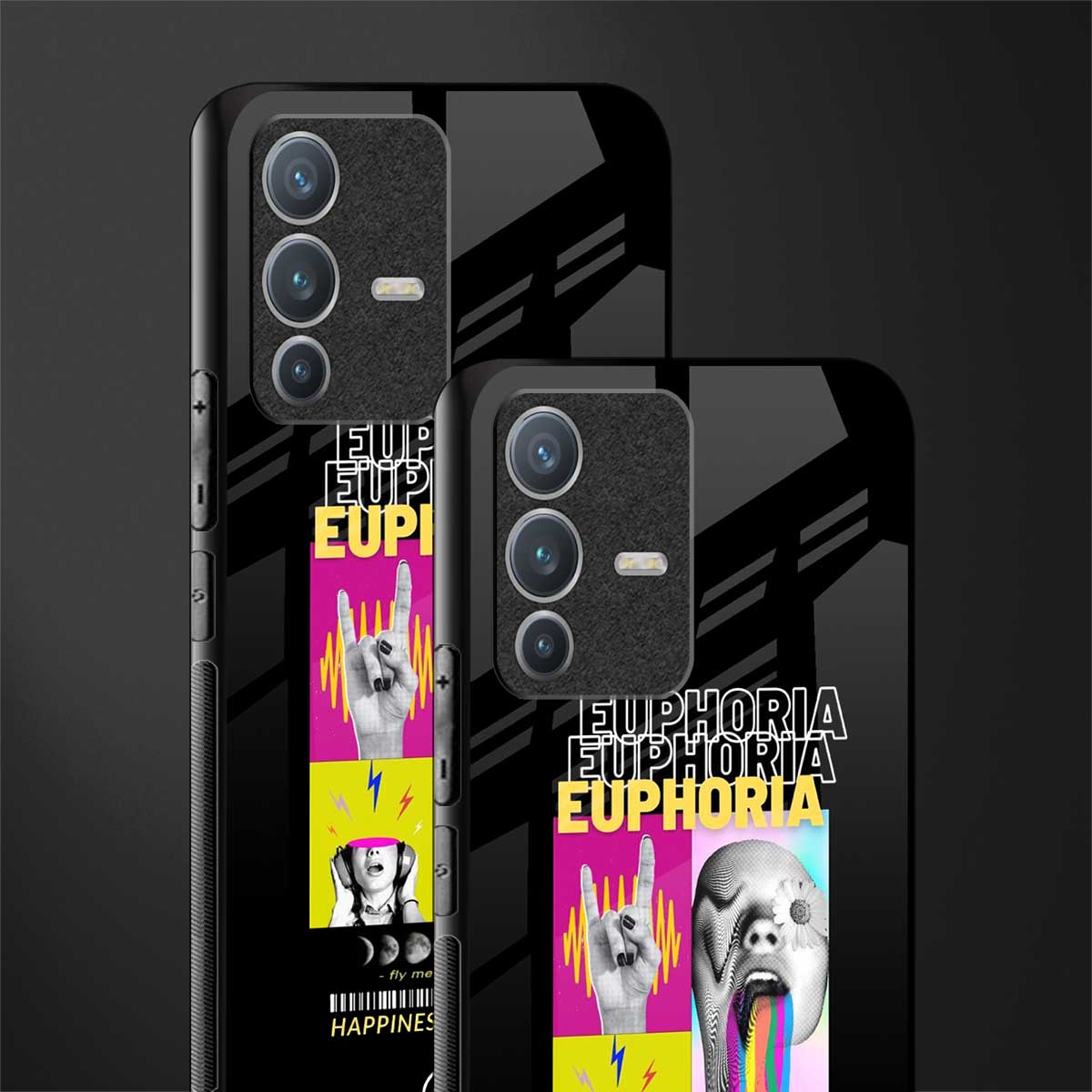 euphoria glass case for vivo v23 pro 5g image-2