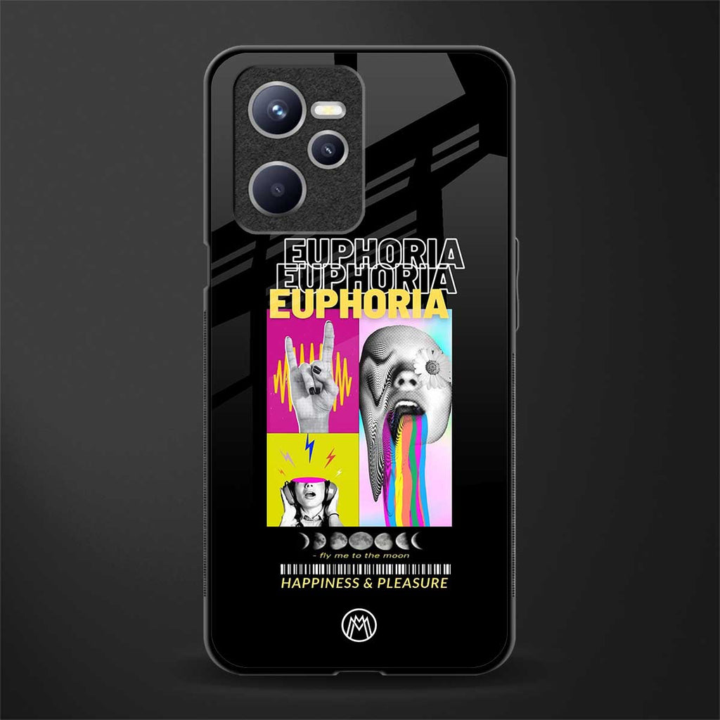 euphoria glass case for realme c35 image