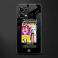 euphoria back phone cover | glass case for oppo f21 pro 4g